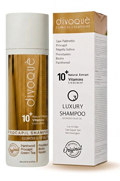 DIVOQUE Intensive Anti-Hair Loss Shampoo – (Biotin + Procapil + Ozone Oil + R...