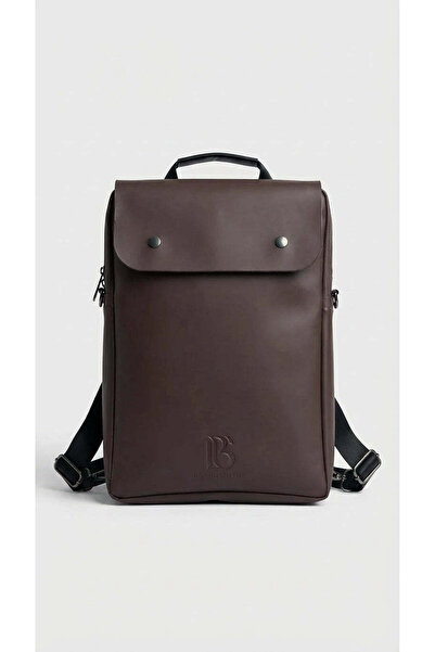 Brandsmiths Mocha (Brown) Dock Structured Backpack