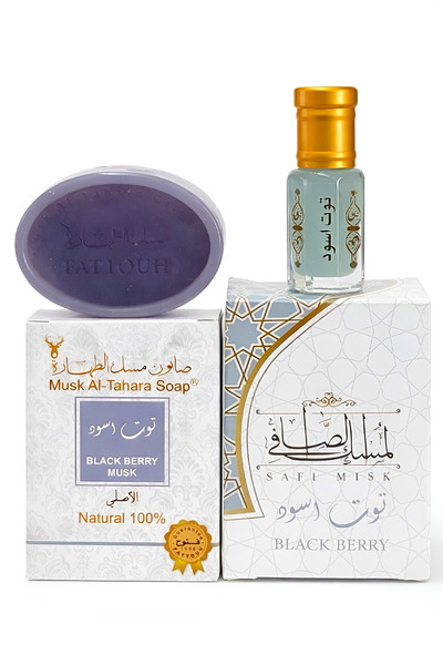 MUSK AL TAHARA صابون الجسم كارادوت مسك 6 مل كارادوت مسك عطر كثيف، حلو، حامض ق...