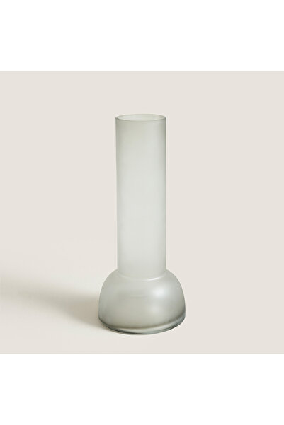 Chakra Yara Gray Glass Vase & Candle Holder Large Size Natural