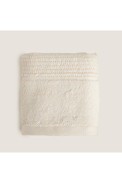 Chakra Carlına Bamboo Hand Towel 30X50 cm Natural