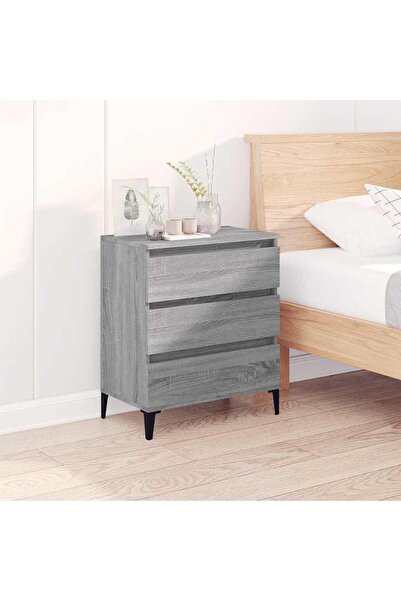 Concept Servantă, sonoma gri, 60x35x70 cm, lemn prelucrat