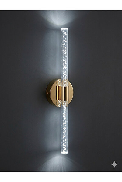 BACKHOME Bubbleflux Large 51 cm Modern Design Led Sconce - Wall Lamp - Gold -...