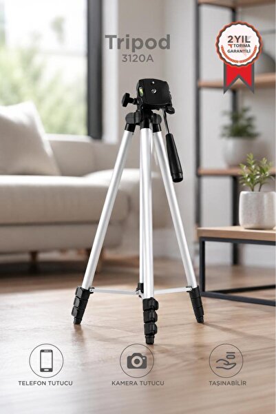 Torima Tripod Profesyonel Su Terazili 102 CM Telefon Tutucu 3120A