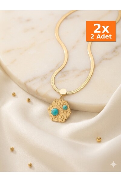 Bozhi Steel Necklace Gold Minimal Elegance Stylish Gift