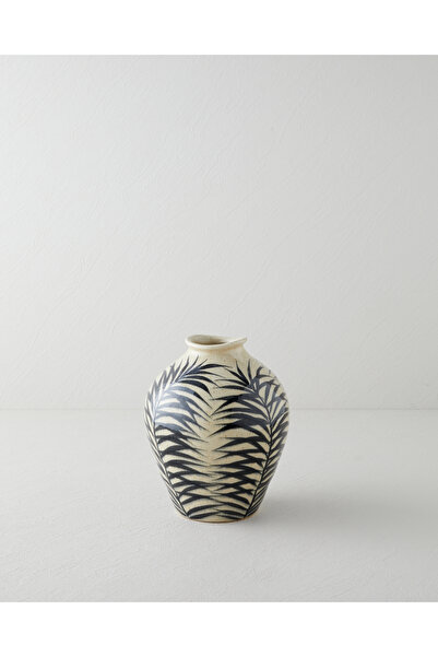 English Home Lavina Vazo 21,5 cm Krem