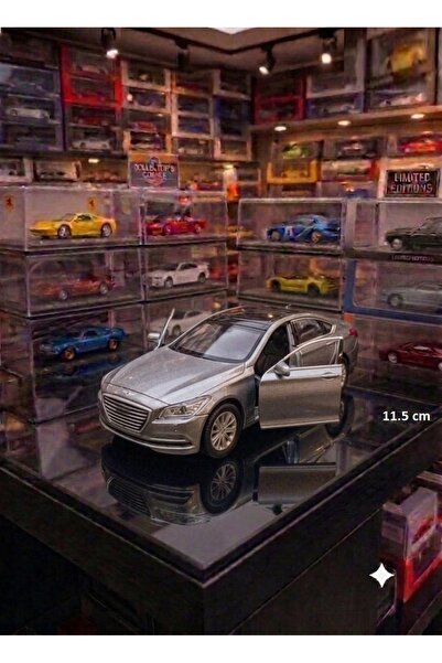 OYUNCAKSAHİLİ Hyundai Genesis Metal Araba Kapıları Açılır Çekbırak 11.5cm Die...