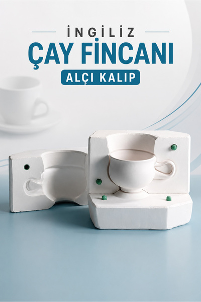 Ref-San İngiliz Çay Fincanı - Alçı Kalıp