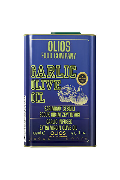 olios food company sarımsak çeşnili zeytinyağı