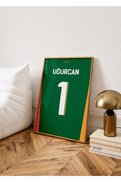 Base Concept Uğurcan Çakır 1 Poster Tablo (Çerçeveli)