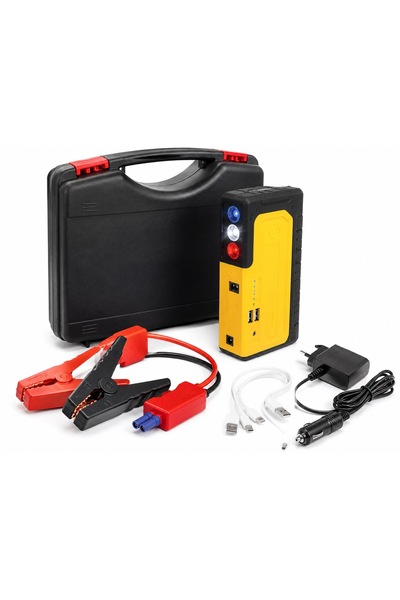 MANDU Kit pornire auto/moto (Starter) pentru baterie descarcata cu powerbank ...