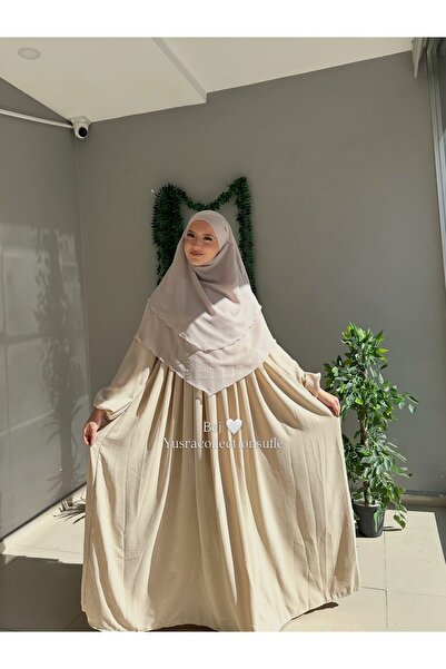 Yüsra Collection طقم فستان وأكمام قصيرة من أيروبين مكون من قطعتين