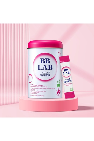 BB LAB Bb Lab Collagen for Youthful Skin with Blueberry 30 Sachets – Enhances...