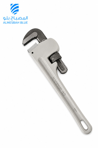 ALMESBAH BLUE Aluminum Pipe Wrench - 12 Inch, Adjustable Disassembly, Durable...
