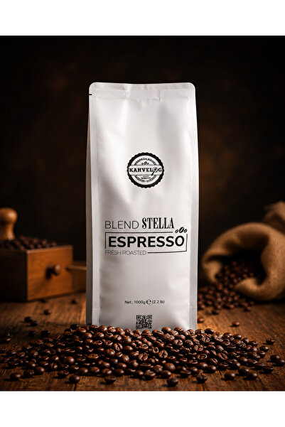 KAHVELOG Espresso Blend Stella Çekirdek Kahve 1000gr