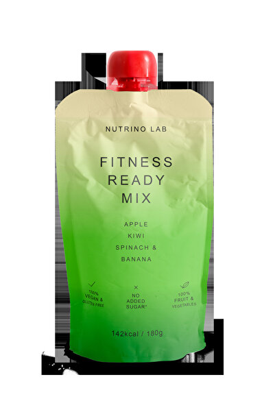 NUTRINO LAB FITNESS READY piure măr, kiwi, spanac și banane 10 x 180g