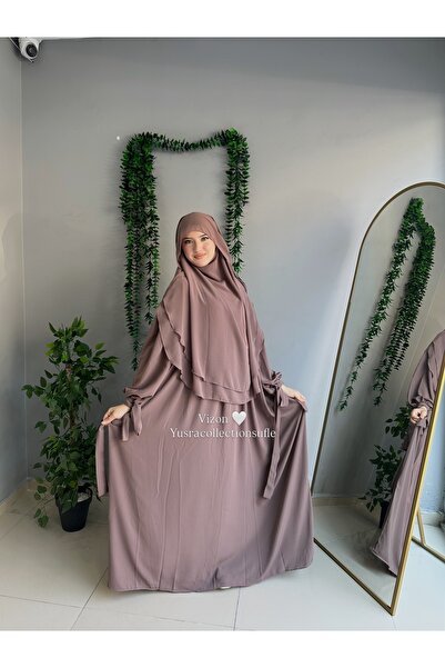 Yüsra Collection Liza Dress and Shaded Soufflé 2-Piece Set