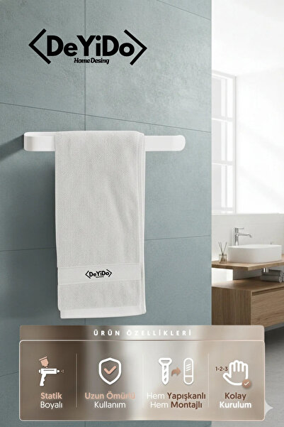 DeYiDo Kaliteli Paslanmaz Çelik Kağıt Peçetelik, Havluluk - Mutfak Banyo Lavabo Çok Amaçlı Askı