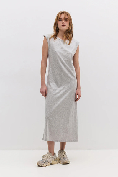 No Matter What Glittering Fabric Midi Dress