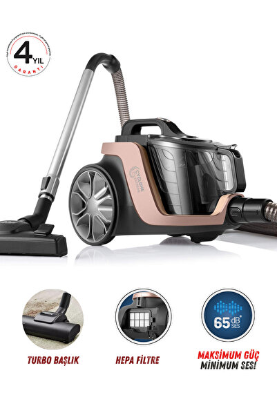 Arzum Toz Torbasız Elektrikli Süpürge 899W Motor Güçlü Olimpia Power Hepa Fil...