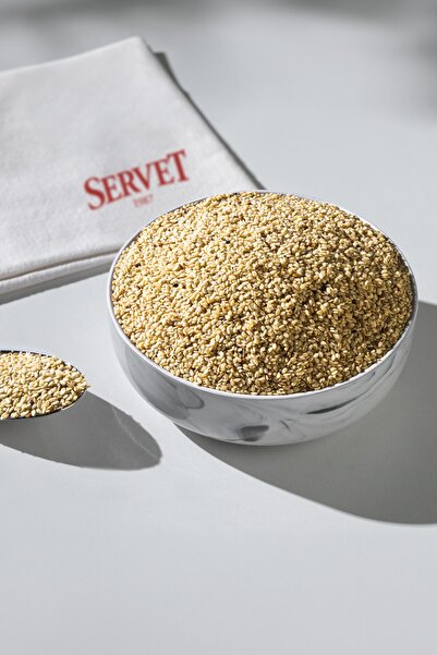Servet Tek Kavrulmuş Altın Susam 500g