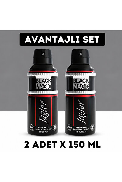 Jagler Black Magic Erkek Deodorant ( 2 Adet X 150 ml )