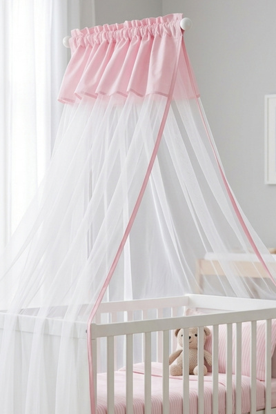 Kista Baby Cibinlik Bebek Beşik Cibinliği L Pembe