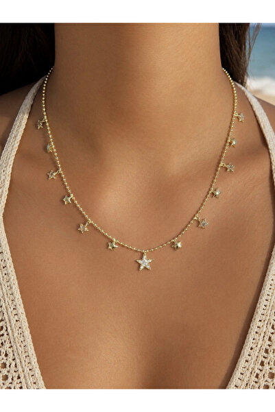 h&b design jewel Steel Star Y Necklace