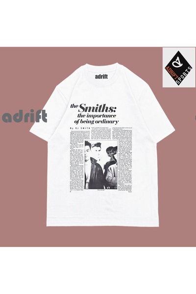 Drippy Unisex The Smiths Unisex Oversize Kalıp