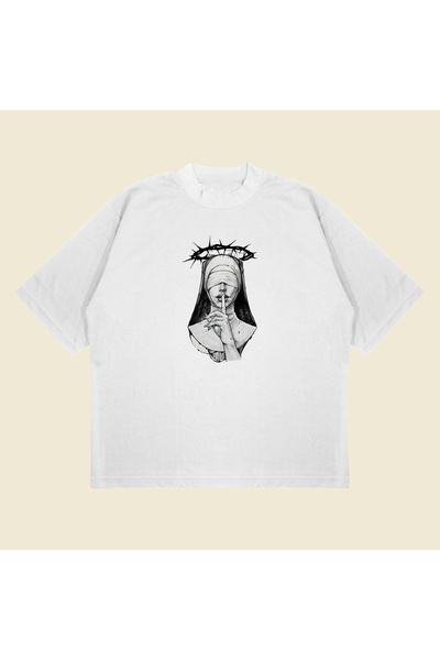 Tarzsokak Tiho, sestro! Štampano Oversize kroj Unisex Pamuk paket prozračne d...