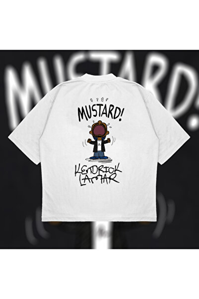 Tarzsokak Kendrick Lamar Mustard Oversize kroj Unisex Pamuk paket prozračna d...