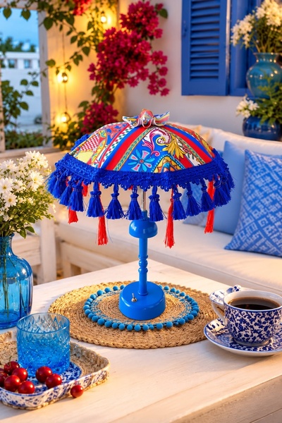 Missidea Sultania Ledli Dekoratif Bali Şemsiyesi
