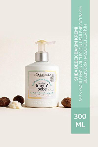 L'Occitane Shea Baby Care Cream, Suitable for Delicate Skin, Moisturizer Cont...