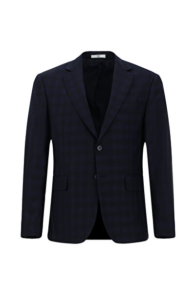 Kiğılı 4 Drop Relaxed Fit Comfortable Cut Classic Plaid Jacket