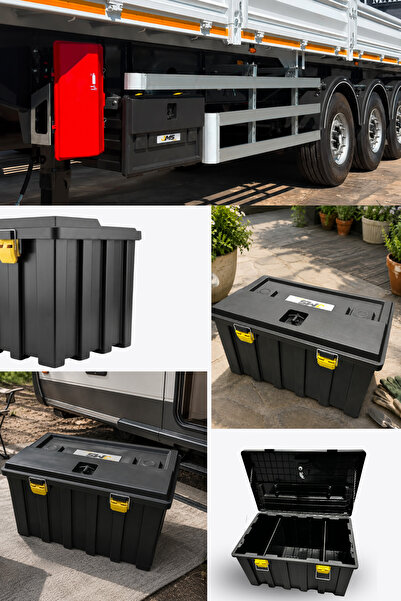 JMS PARTS 80 cm Bölmeli Plastik Takım Dolabı (Ticari Araç-Dorse-Pick Up-Off R...