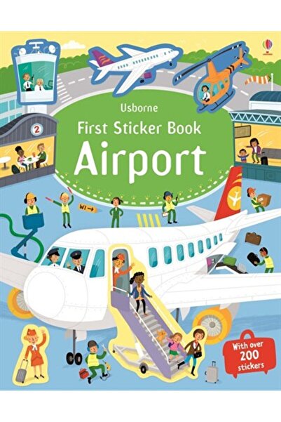 Usborne First Sticker Book Airport