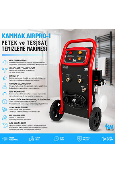 Kammak AirPro-1 Petek Temizleme Makinesi
