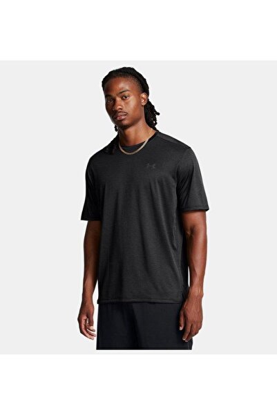 Under Armour UA Tech Vent SS أسود