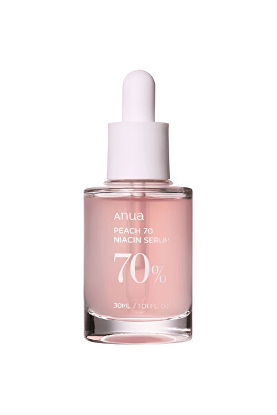ANUA Niacinamide 70% Peach Serum - Lightens Large Pores, Peach Extract, 30ml