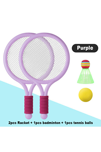 Choice Purple Racket Tennis for Children Outdoor Sports Badminton Racket Kind...
