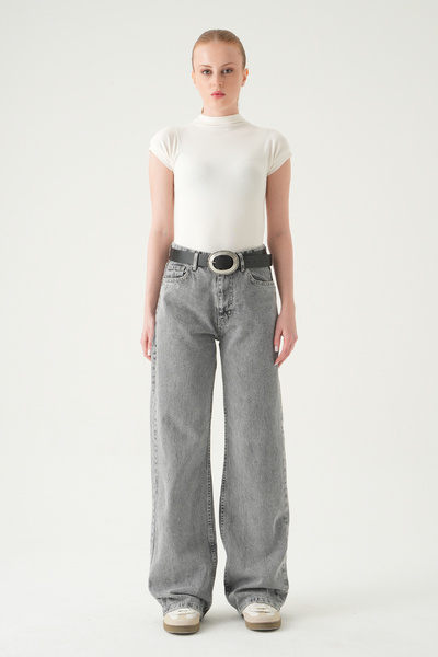 Rays Pantaloni afumati wide-leg 1062