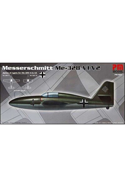 Genel Markalar Model Maket Uçak 172 Ölçek Messerschmitt Me-328 V1V2 NPm-223