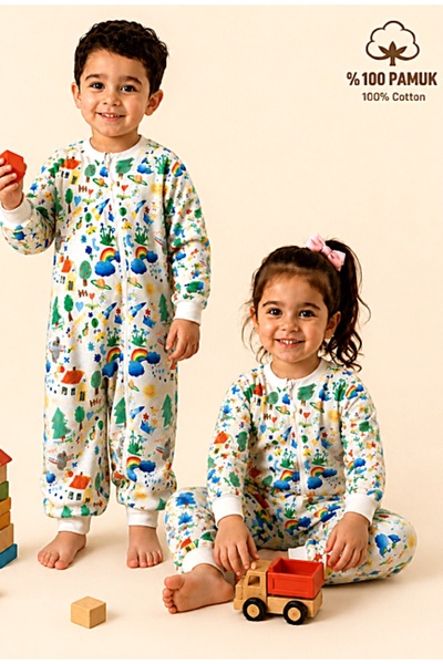 Happystore Fiber-Free Organic Winter Long Sleeve Double Layer 100% Cotton Fla...