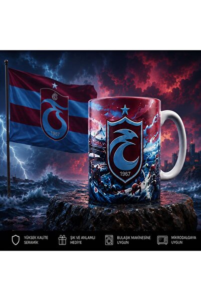 KADOREX DESIGN Trabzon Sports Burgundy Blue Mug – Special Design High Quality...