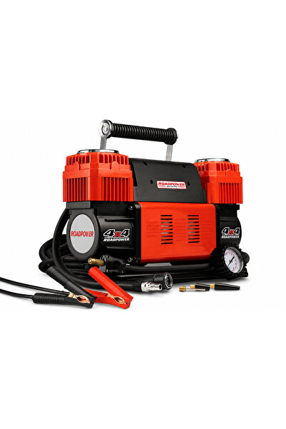ROADPOWER Car Air Compressor Dual Cylinder Ultra Extreme 4x4 Tire Super Air F...