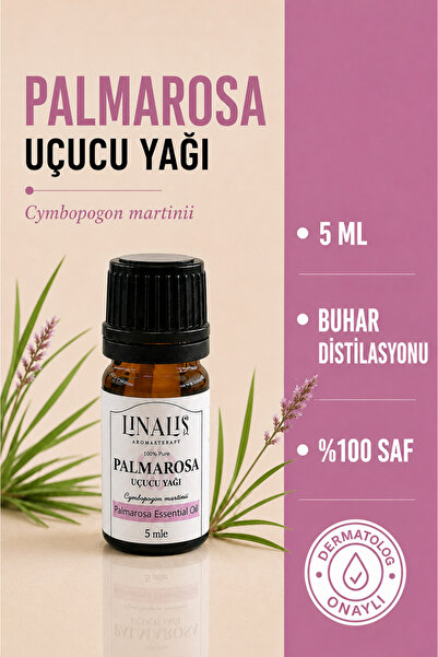 Palmarosa Uçucu Yağı %100 saf 5 ml