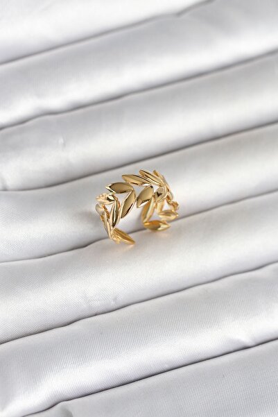 Inure Jewelry خاتم نسائي من الفولاذ 316L بلون ذهبي على شكل نجمة