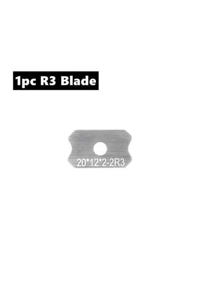 Choice 1pc R3 blade Chamfer Planer-Woodworking Edge Banding Corner Arc Trimmi...