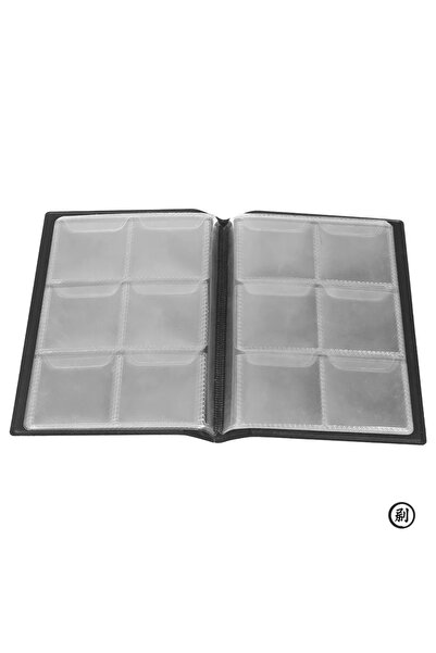 Choice ألبوم مجموعة عملات تذكارية من الجلد الصناعي مقاس 15×11 سم، 60 جيبًا، ل...