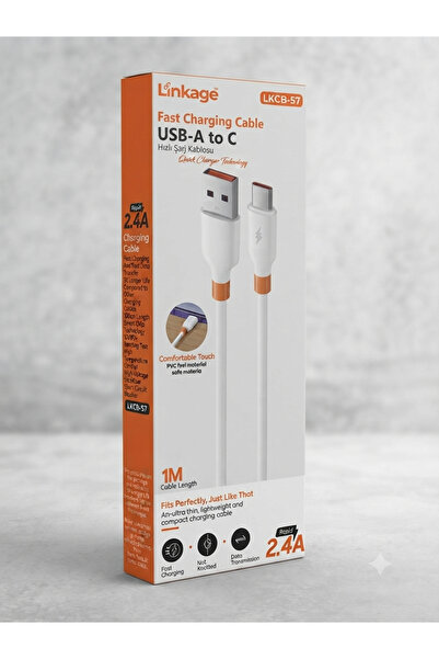 Linkage Şarj Kablosu USB to Type-C